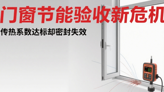 中國品牌門窗節(jié)能驗收新危機：傳熱系數(shù)達標卻密封失效