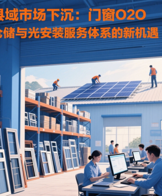 縣域市場下沉：十大門窗O2O倉儲與光伏安裝服務(wù)體系的新機遇