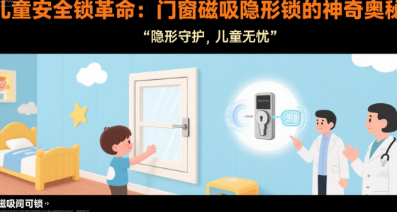 兒童安全鎖革命：門(mén)窗知名品牌磁吸隱形鎖的神奇奧秘